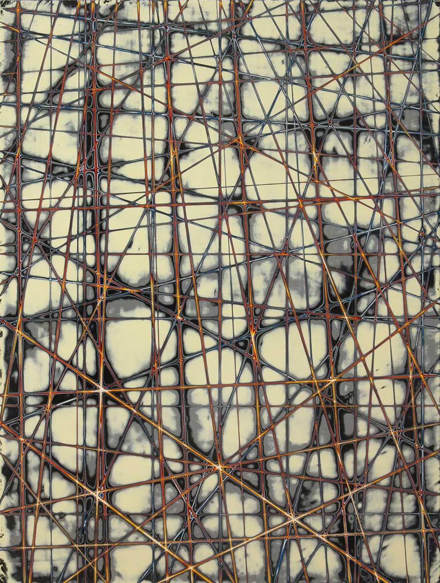 Tuval üzeri akrilik – Acrylic on canvas, 65 x 85 cm