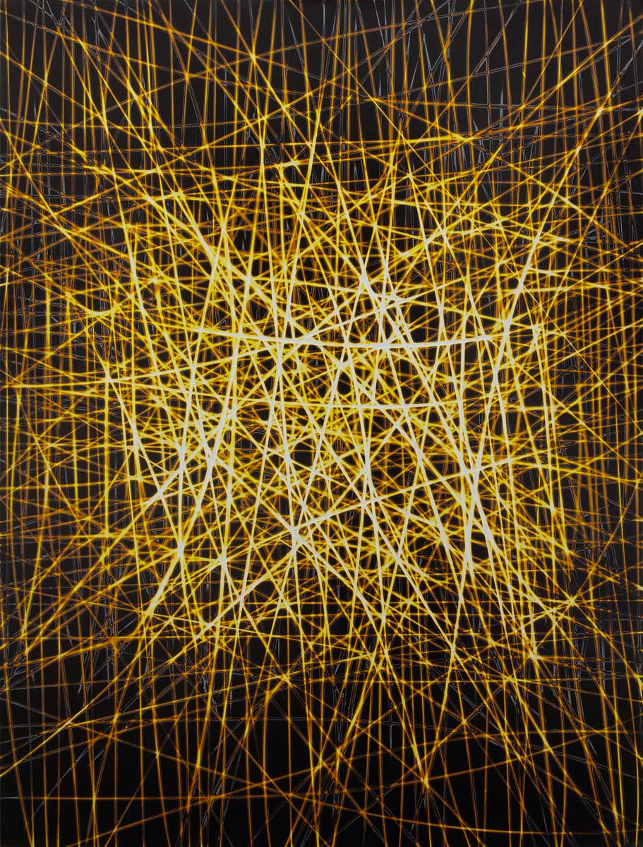 Tuval üzeri akrilik – Acrylic on canvas, 60 x 80 cm