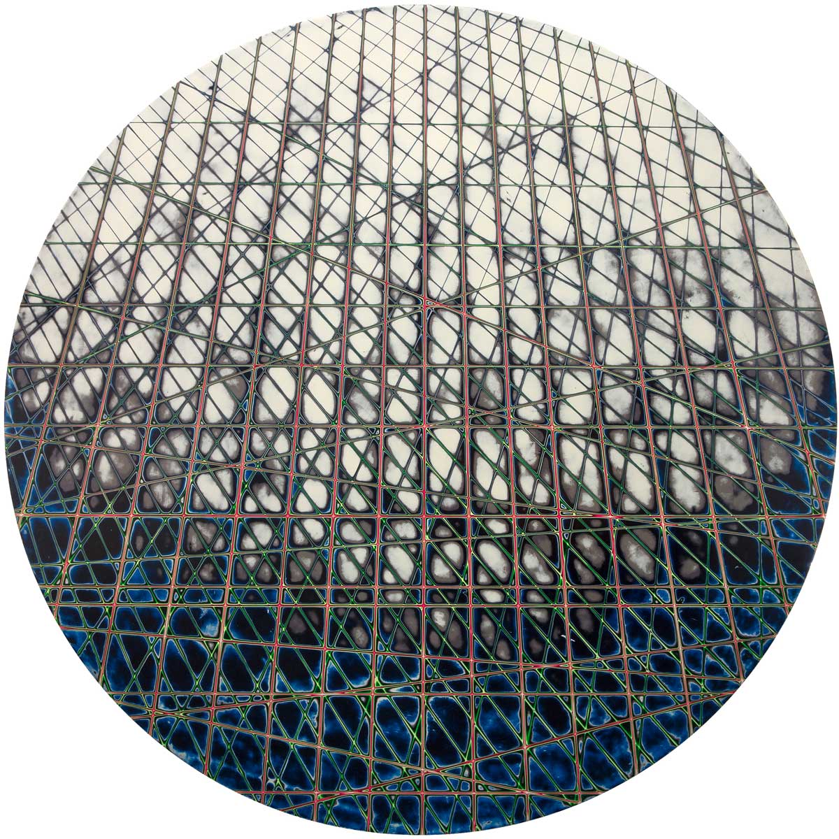 Tuval üzeri akrilik – Acrylic on canvas, 130 cm
