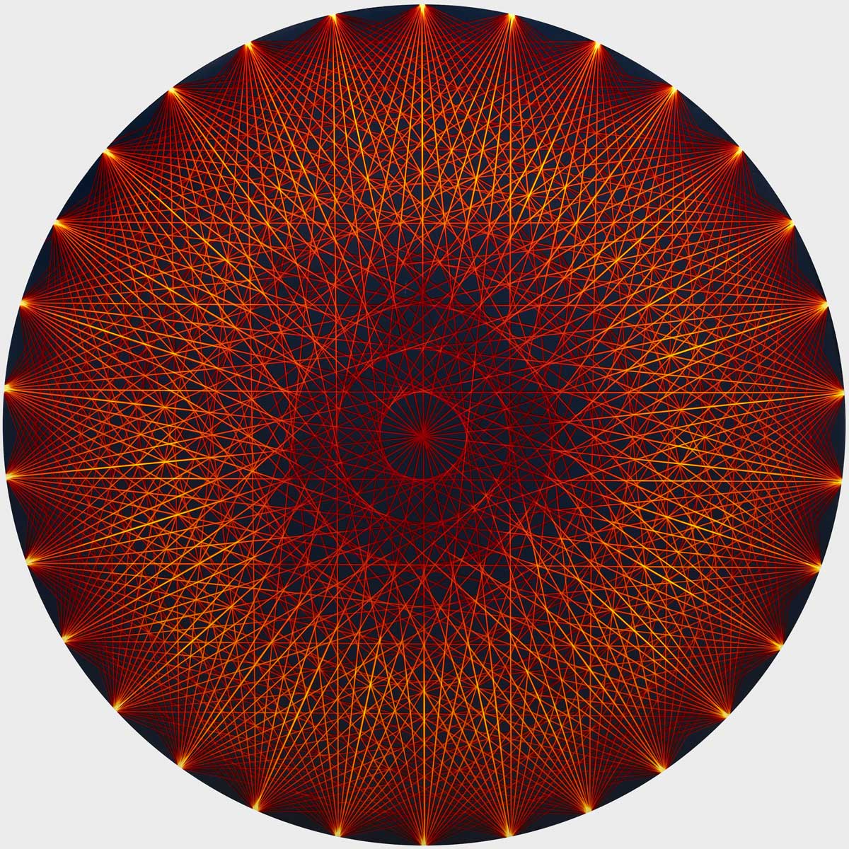 Tuval üzeri akrilik – Acrylic on canvas, 100 cm